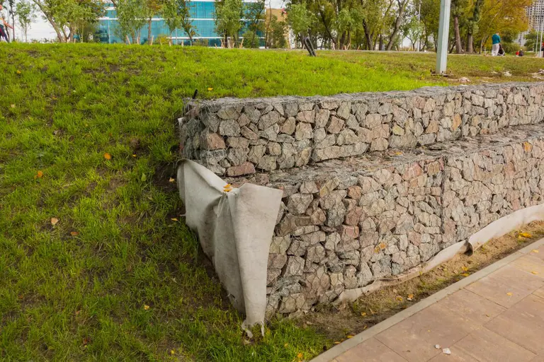 Retaining wall project